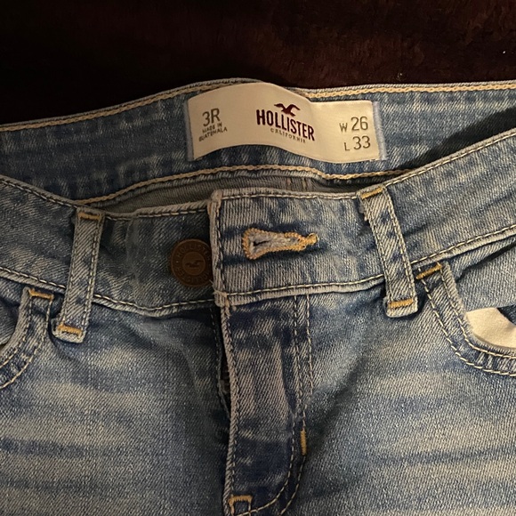 Hollister Light Blue Women's Boot Cut Jeans - Picture 2 of 3